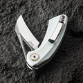 Нож Bestech Bihai BG53E сталь 14C28N satin, рукоять G10 white