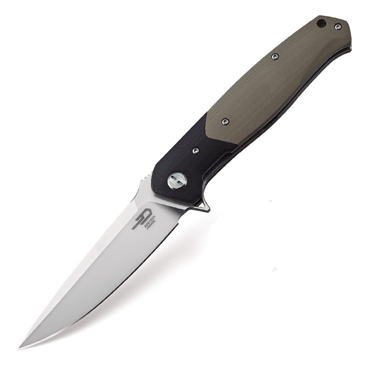 Нож Bestech Swordfish BG03B сталь D2, рукоять G10 black & tan