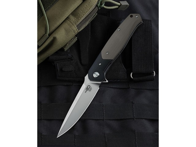 Нож Bestech Swordfish BG03B сталь D2, рукоять G10 black & tan