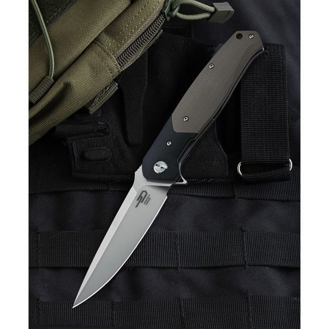 Нож Bestech Swordfish BG03B сталь D2, рукоять G10 black & tan