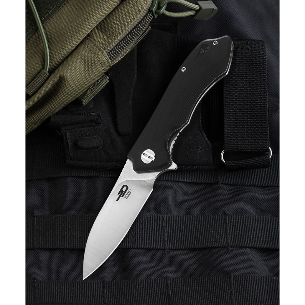 Нож Bestech Beluga BG11D-2 сталь D2, рукоять G10 black