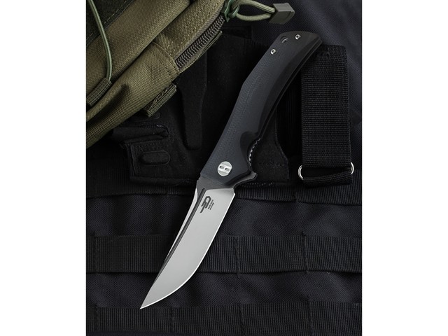 Нож Bestech Scimitar BG05A-2 сталь D2, рукоять G10 black