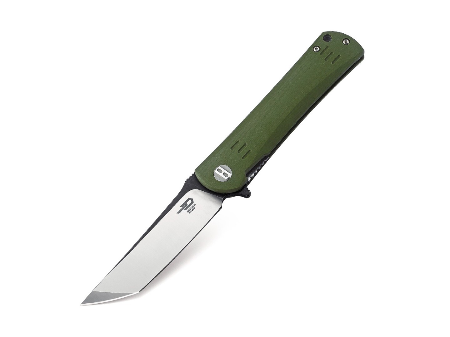 Нож Bestech Kendo BG06B-2 сталь D2 сатин, рукоять G10 green