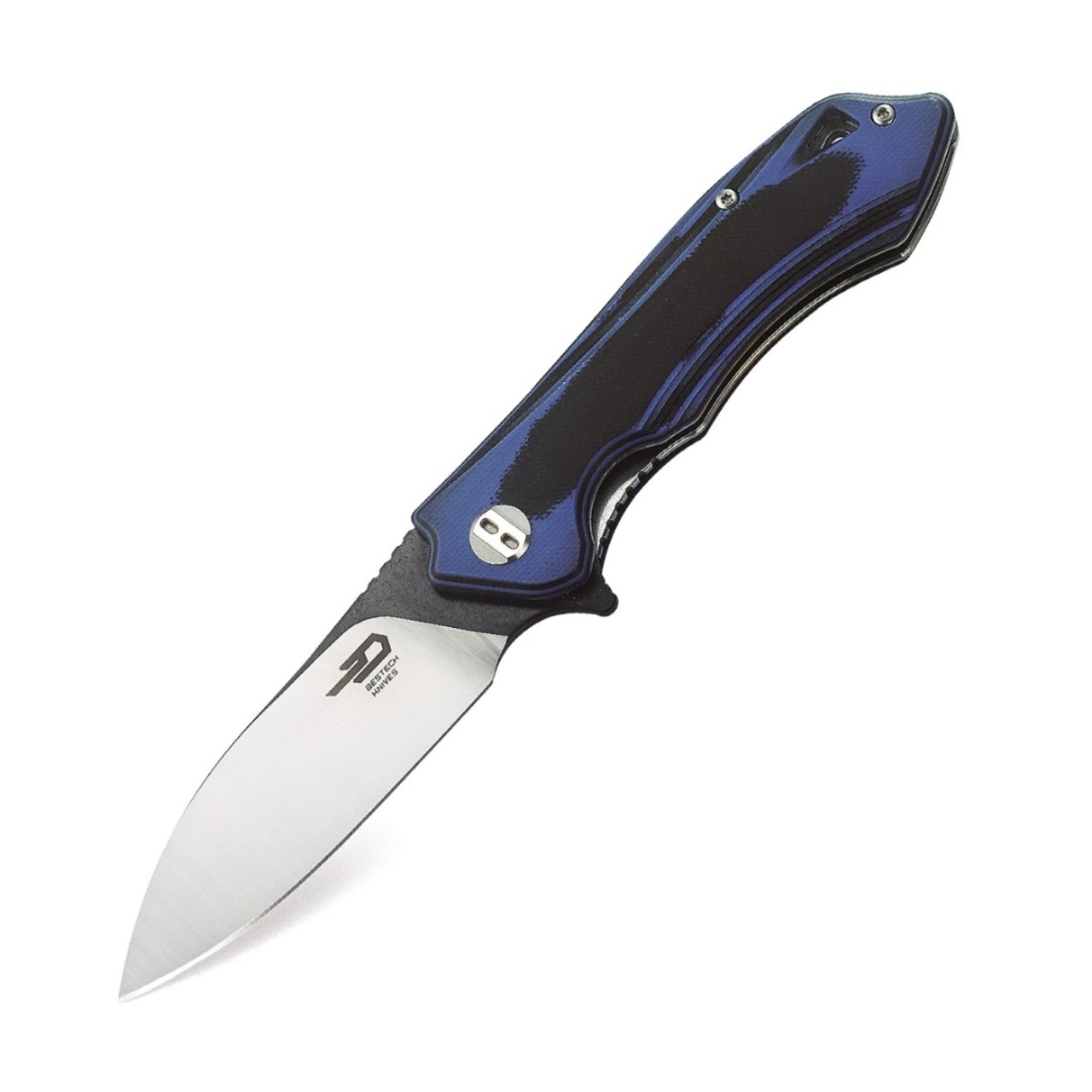 Нож Bestech Beluga BG11G-1 сталь D2, рукоять G10 black & blue