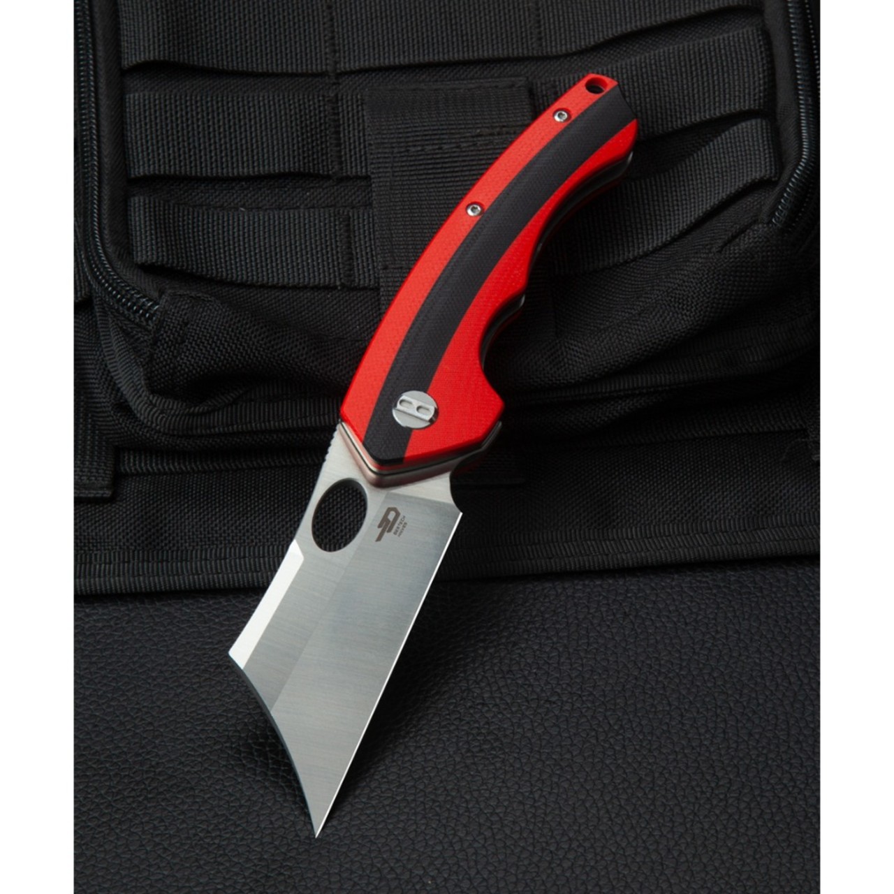 Нож Bestech Skirmish BG44C сталь D2, рукоять G10 black & red