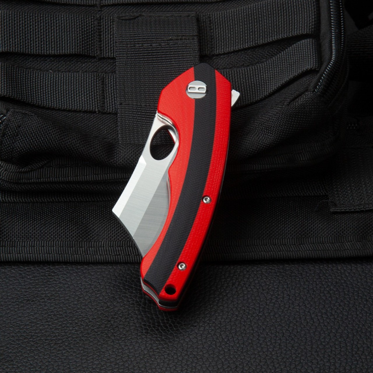 Нож Bestech Skirmish BG44C сталь D2, рукоять G10 black & red