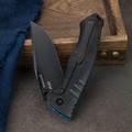Нож Bestech Keen II BT2301D сталь S35VN блэквош, рукоять Titanium, G10 black & blue Нож Bestech Keen II BT2301D сталь S35VN блэквош, рукоять Titanium, G10 black & blue