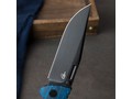Нож Bestech Keen II BT2301D сталь S35VN blackwash, рукоять Titanium, G10 black & blue
