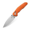 Нож Bestechman Ronan BMK02C сталь 14C28N satin, рукоять G10 orange