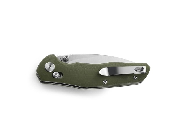 Нож Bestechman Ronan BMK02B сталь 14C28N satin, рукоять G10 OD green