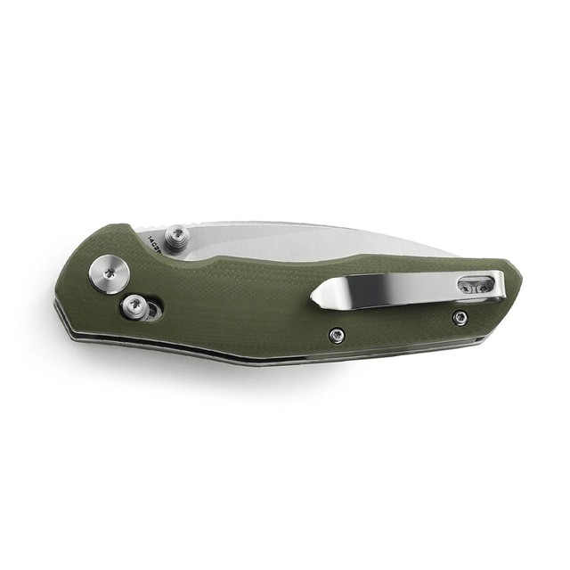 Нож Bestechman Ronan BMK02B сталь 14C28N satin, рукоять G10 OD green