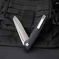 Нож Bestech Slyther BG51A-1 сталь 14C28N satin, рукоять G10 black