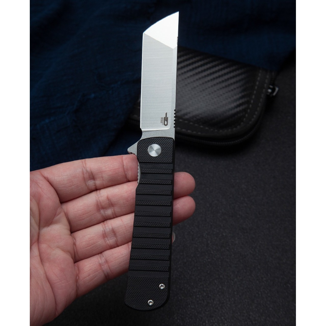 Нож Bestech Titan BG49A-1 сталь D2, рукоять G10 black