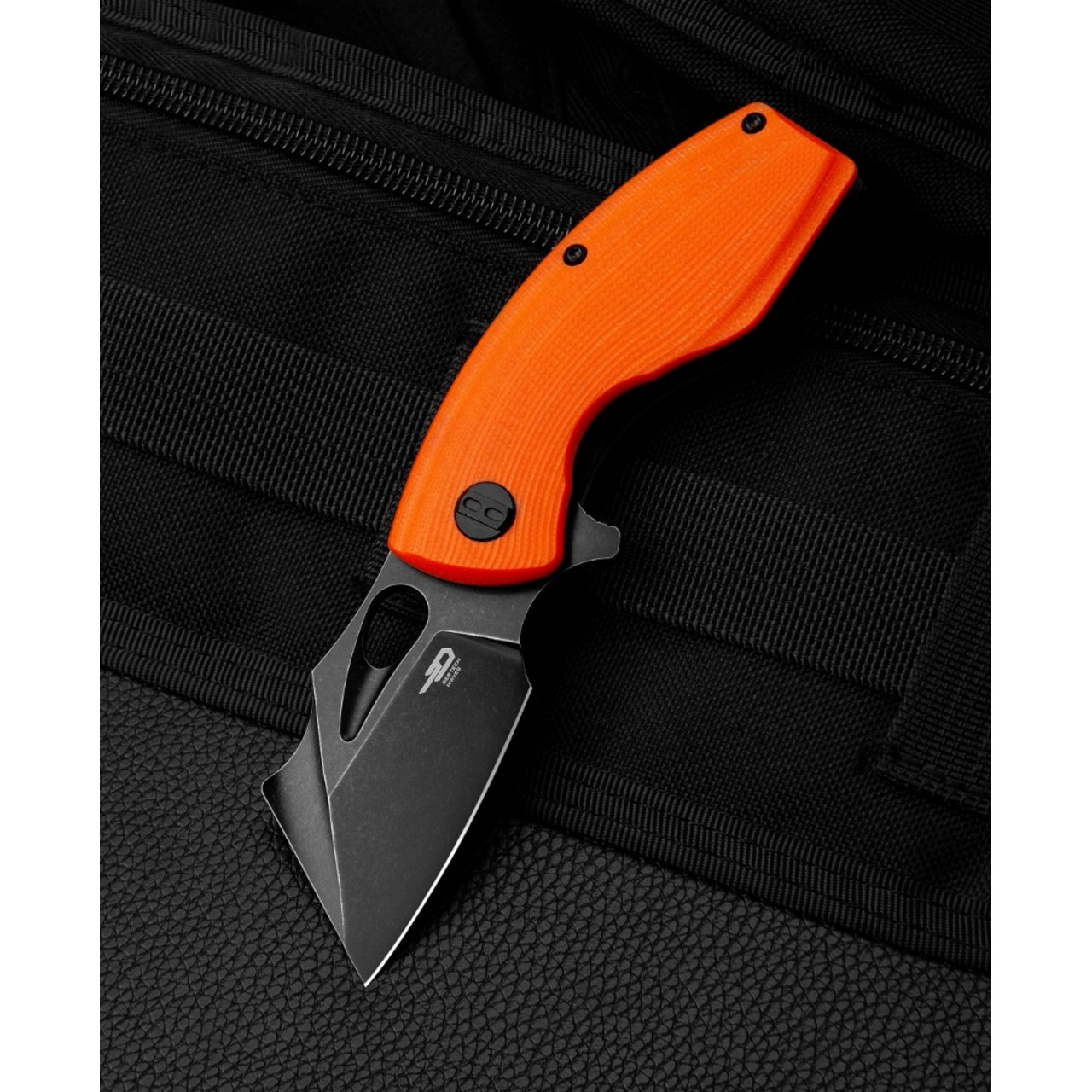 Нож Bestech Lizard BG39D сталь D2 блэквош, рукоять G10 orange