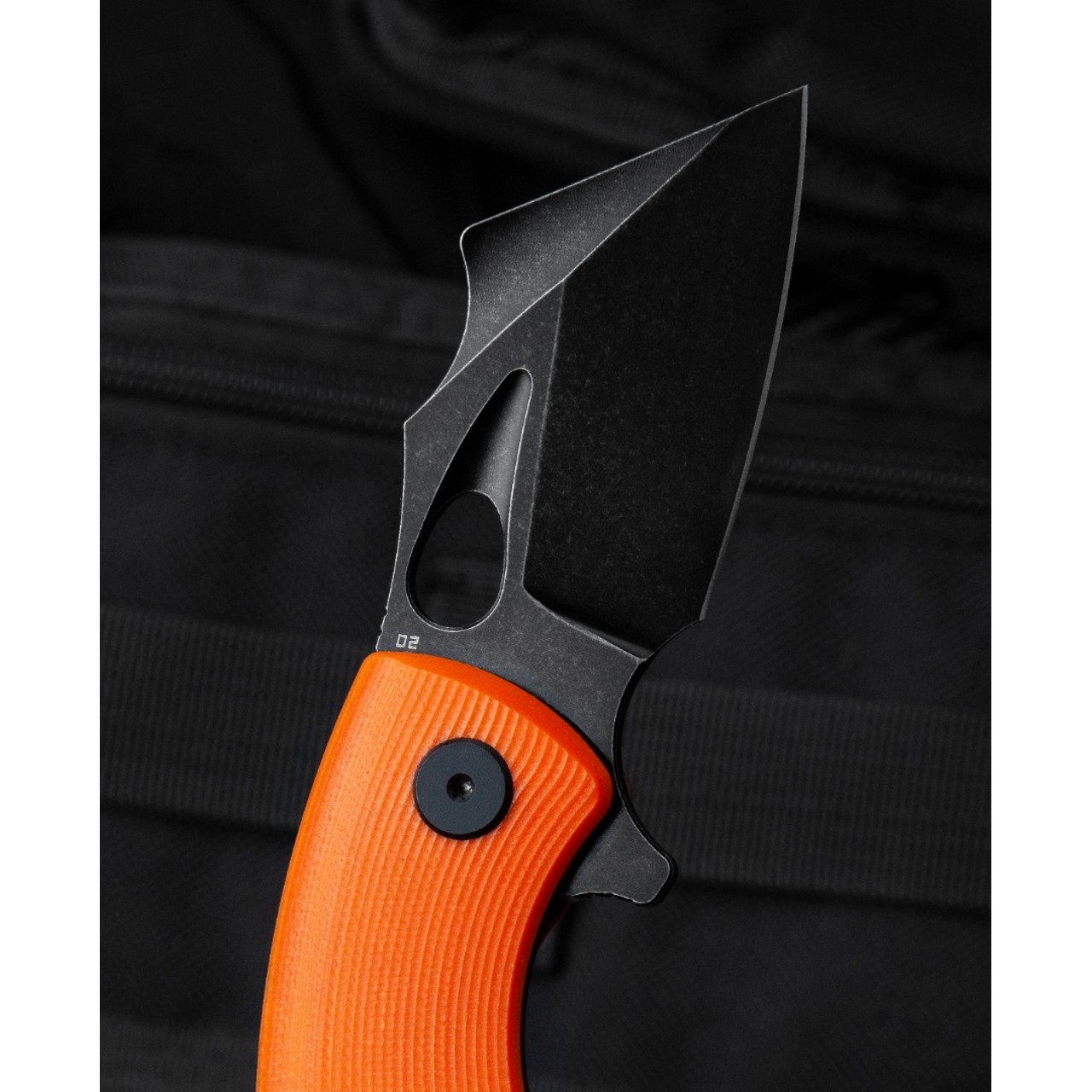 Нож Bestech Lizard BG39D сталь D2 блэквош, рукоять G10 orange