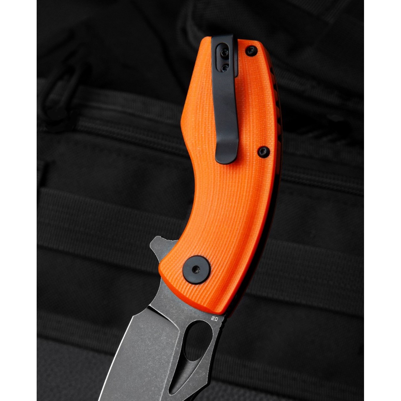 Нож Bestech Lizard BG39D сталь D2 блэквош, рукоять G10 orange