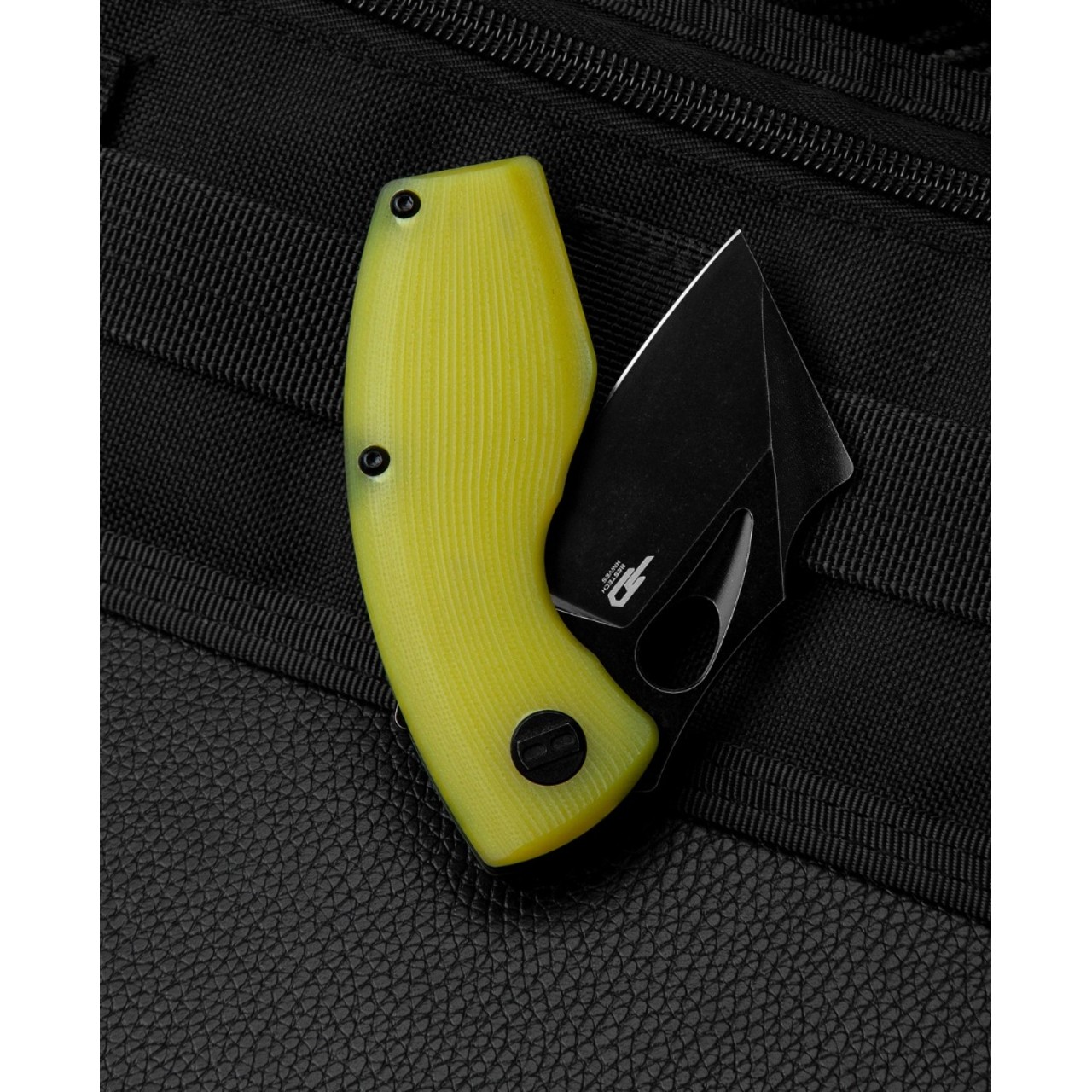 Нож Bestech Lizard BG39F сталь D2 блэквош, рукоять G10 neon
