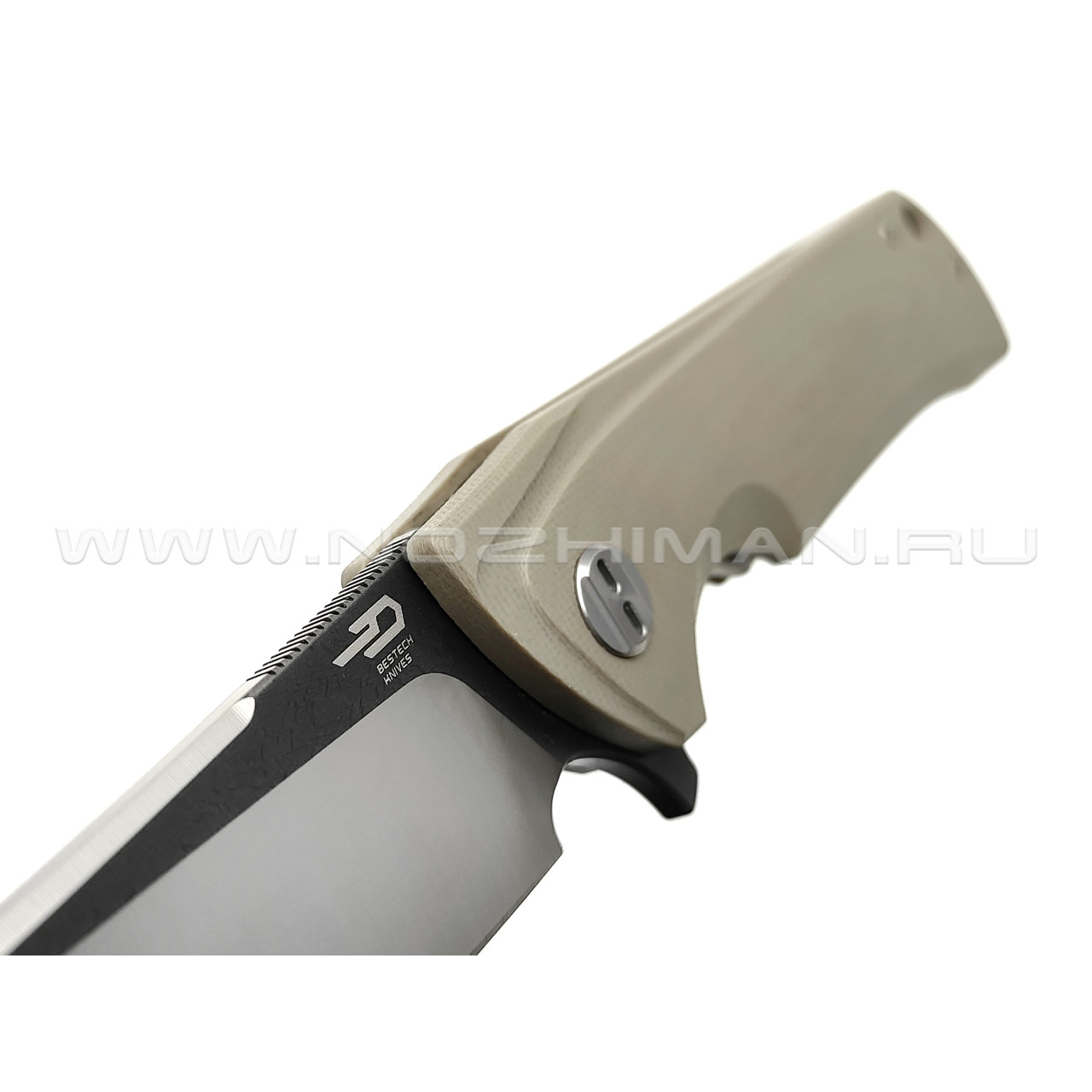 Нож Bestech Paladin BG13B-2 сталь D2, рукоять G10 beige