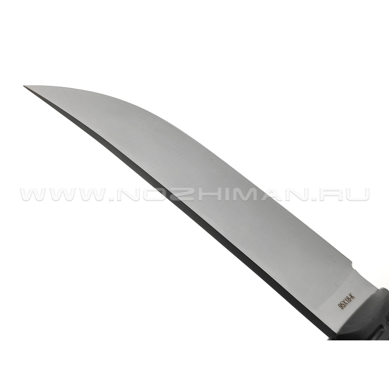 Титов и Солдатова нож №2 Узбек сталь 95Х18 пескоструй, рукоять Резина