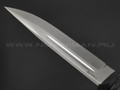 Титов и Солдатова нож №16 Комбат-4 сталь D2 полировка, рукоять резина