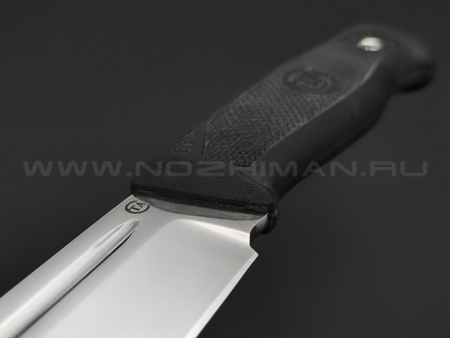 Титов и Солдатова нож №16 Комбат-4 сталь D2 полировка, рукоять резина