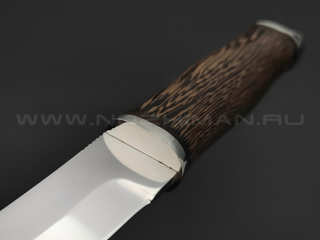 Титов и Солдатова нож Кабан-1М сталь 95Х18, рукоять Дерево венге, сталь