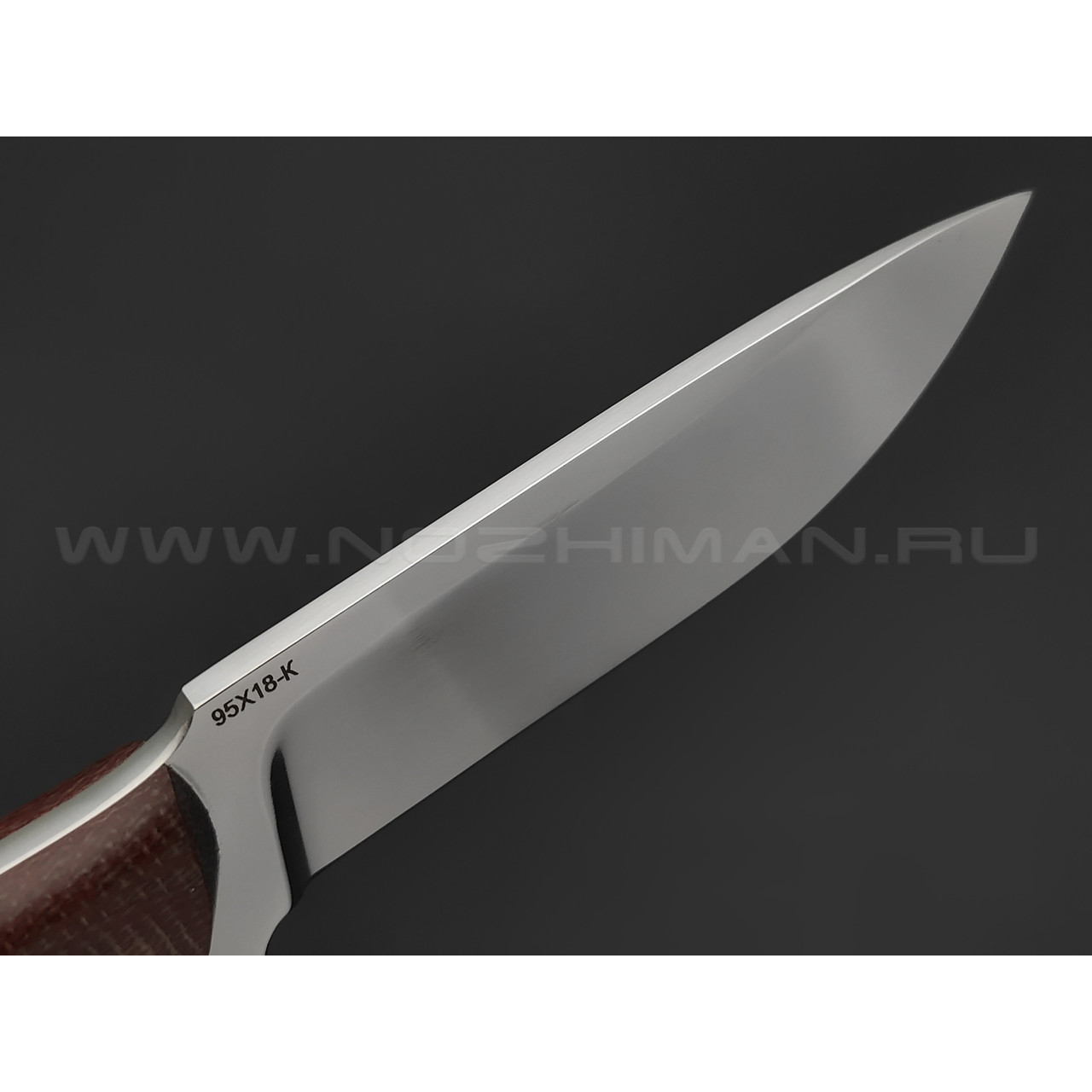 Нож "Сибирь-3" сталь 95Х18, рукоять текстолит (Титов и Солдатова)