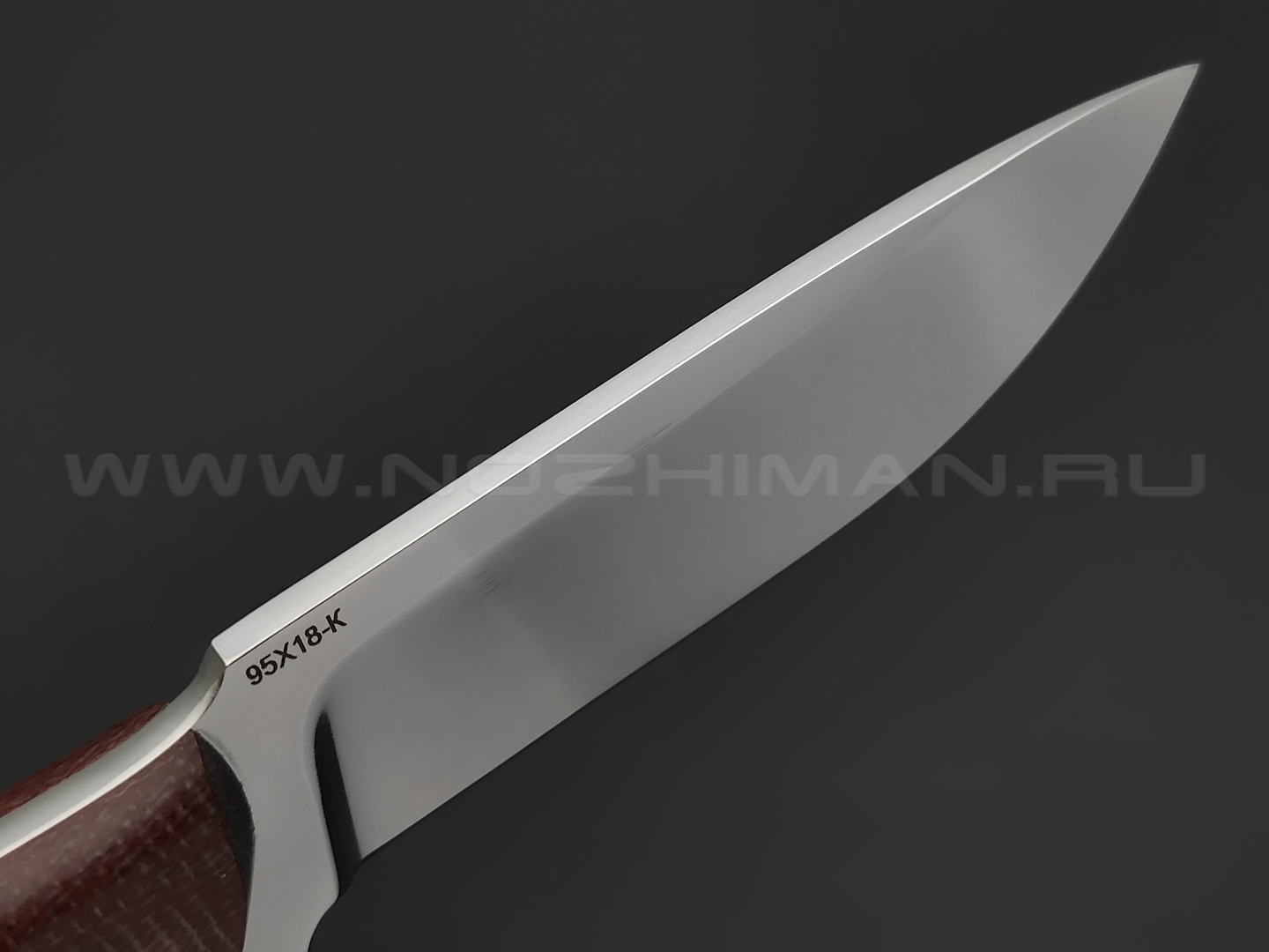 Нож "Сибирь-3" сталь 95Х18, рукоять текстолит (Титов и Солдатова)