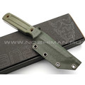 Нож Yanari средний сталь VG-10, рукоять G10 green, ножны kydex green