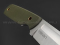 Нож Yanari малый сталь VG-10, рукоять G10 green, ножны kydex grey