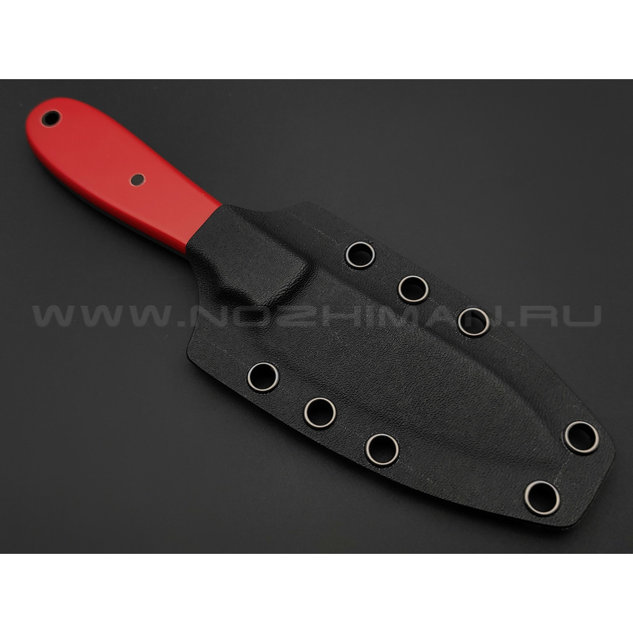 Zh KNIVES нож True сталь N690 сатин, рукоять G10 red