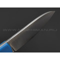 Zh KNIVES нож True сталь N690 сатин, рукоять G10 blue Zh KNIVES нож True сталь N690 сатин, рукоять G10 blue
