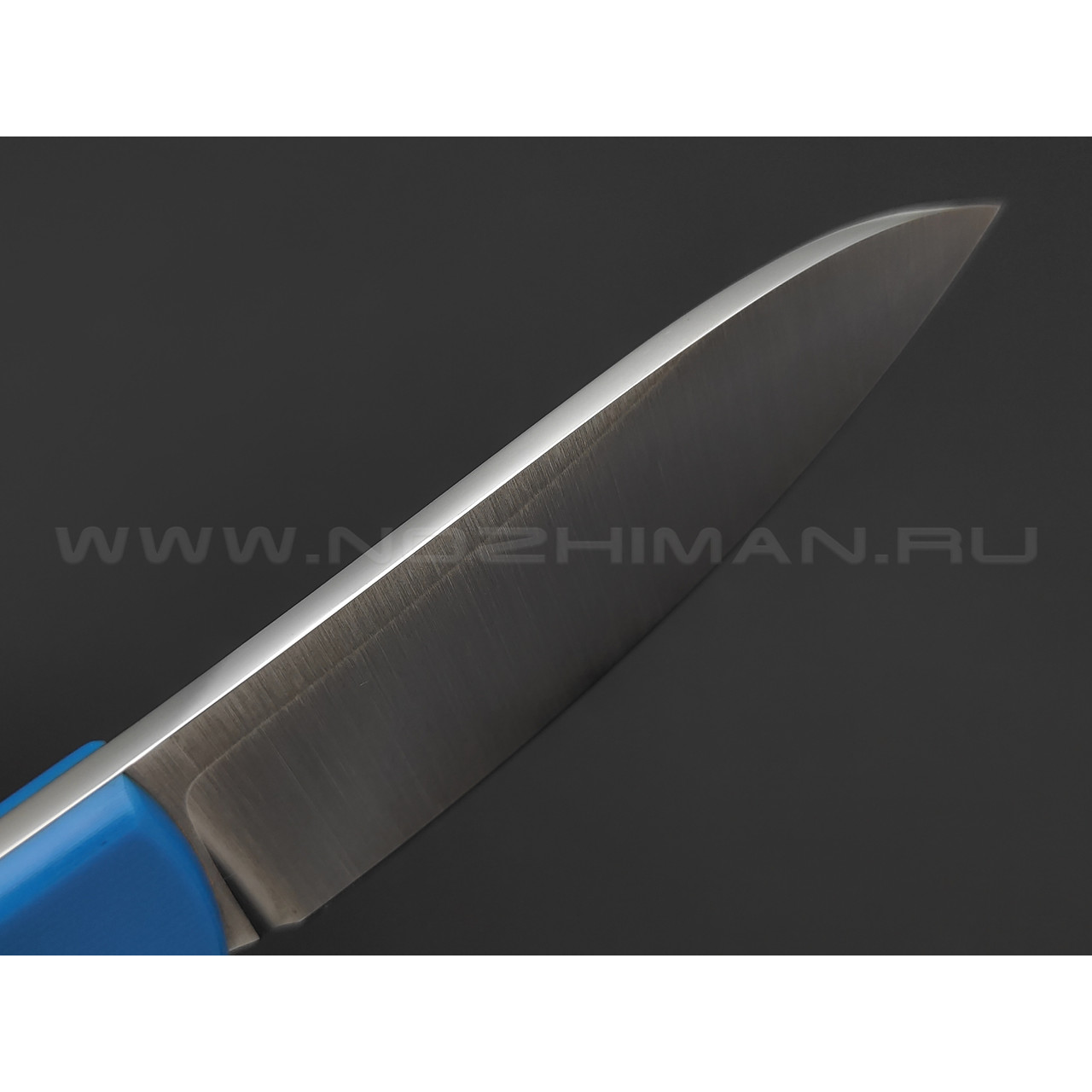 Zh KNIVES нож True сталь N690 сатин, рукоять G10 blue