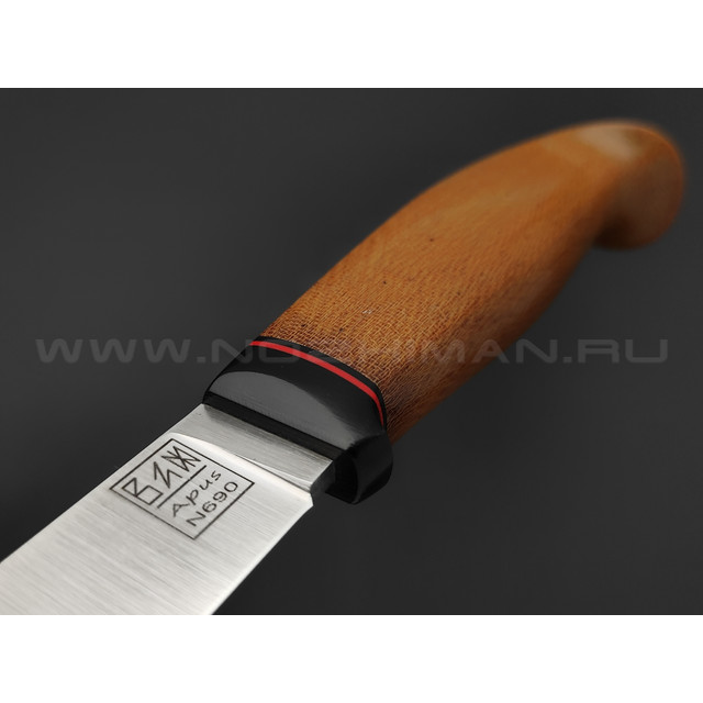 Zh KNIVES нож Septima сталь N690 сатин, рукоять Micarta