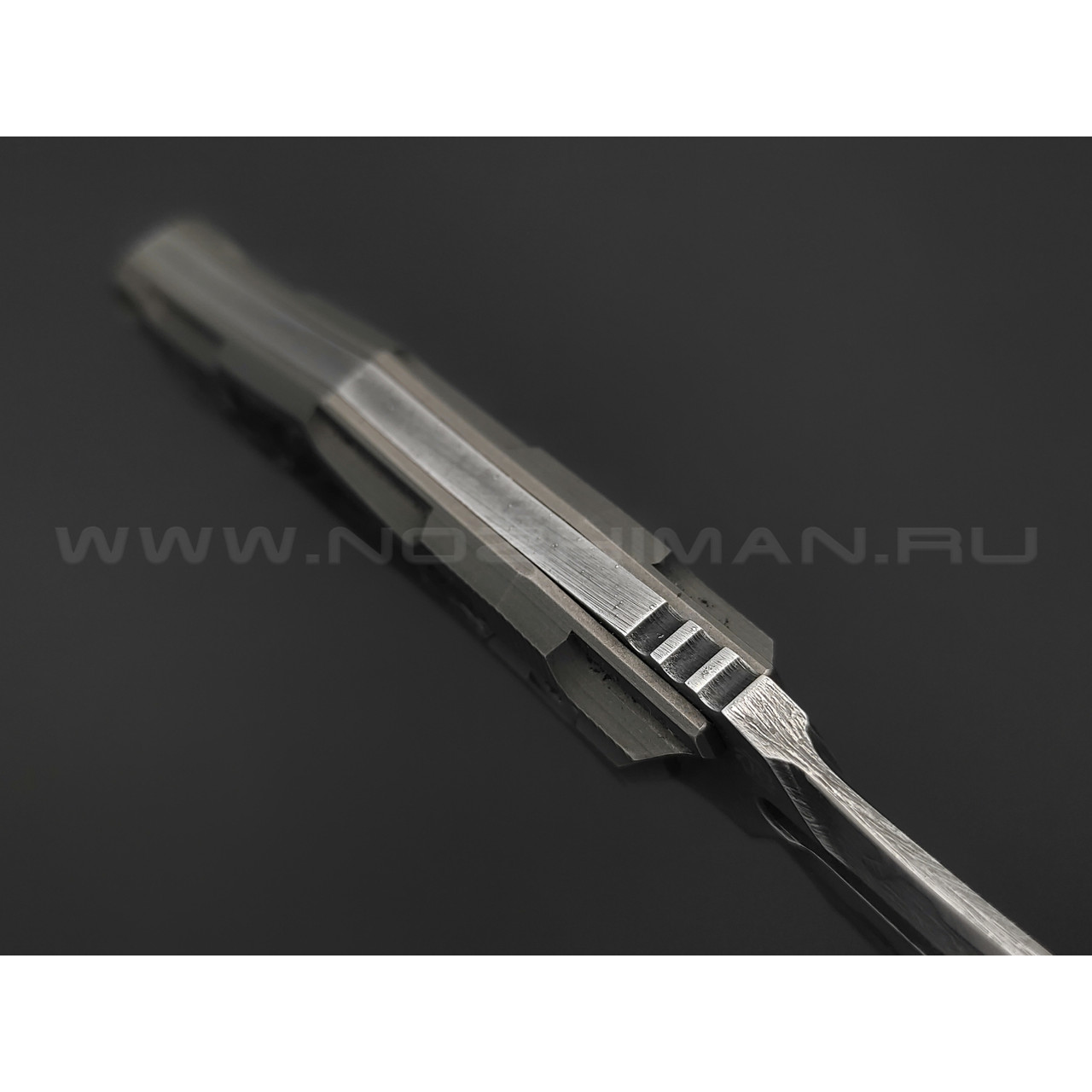 Neyris Knives нож Shad сталь CPM Magnacut, рукоять Titanium, carbon fiber dark matter silver