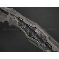 Neyris Knives нож Shad сталь CPM Magnacut, рукоять Titanium, carbon fiber dark matter silver Neyris Knives нож Shad сталь CPM Magnacut, рукоять Titanium, carbon fiber dark matter silver