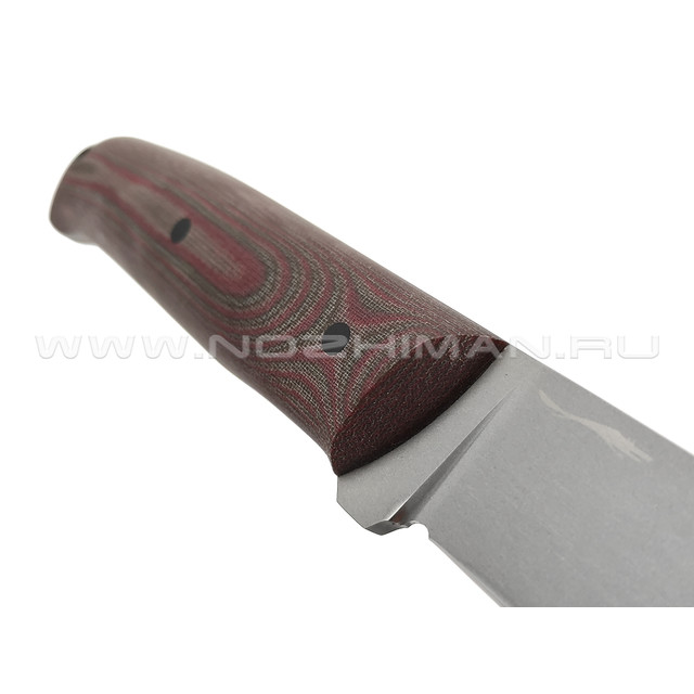 Волчий Век нож Wolfkniven сталь N690 WA bead-blast, рукоять Micarta гладкая