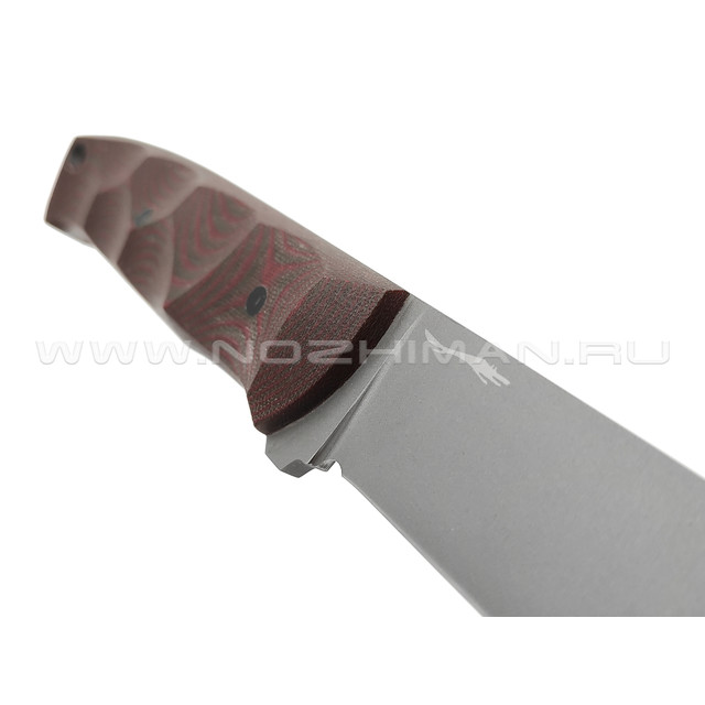 Волчий Век нож Wolfkniven сталь N690 WA bead-blast, рукоять Micarta toxic