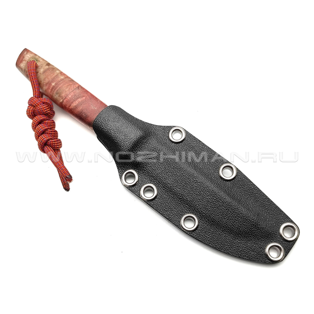 Волчий Век нож Слоненок Custom сталь N690 WA, рукоять Стаб. карельская береза, G10