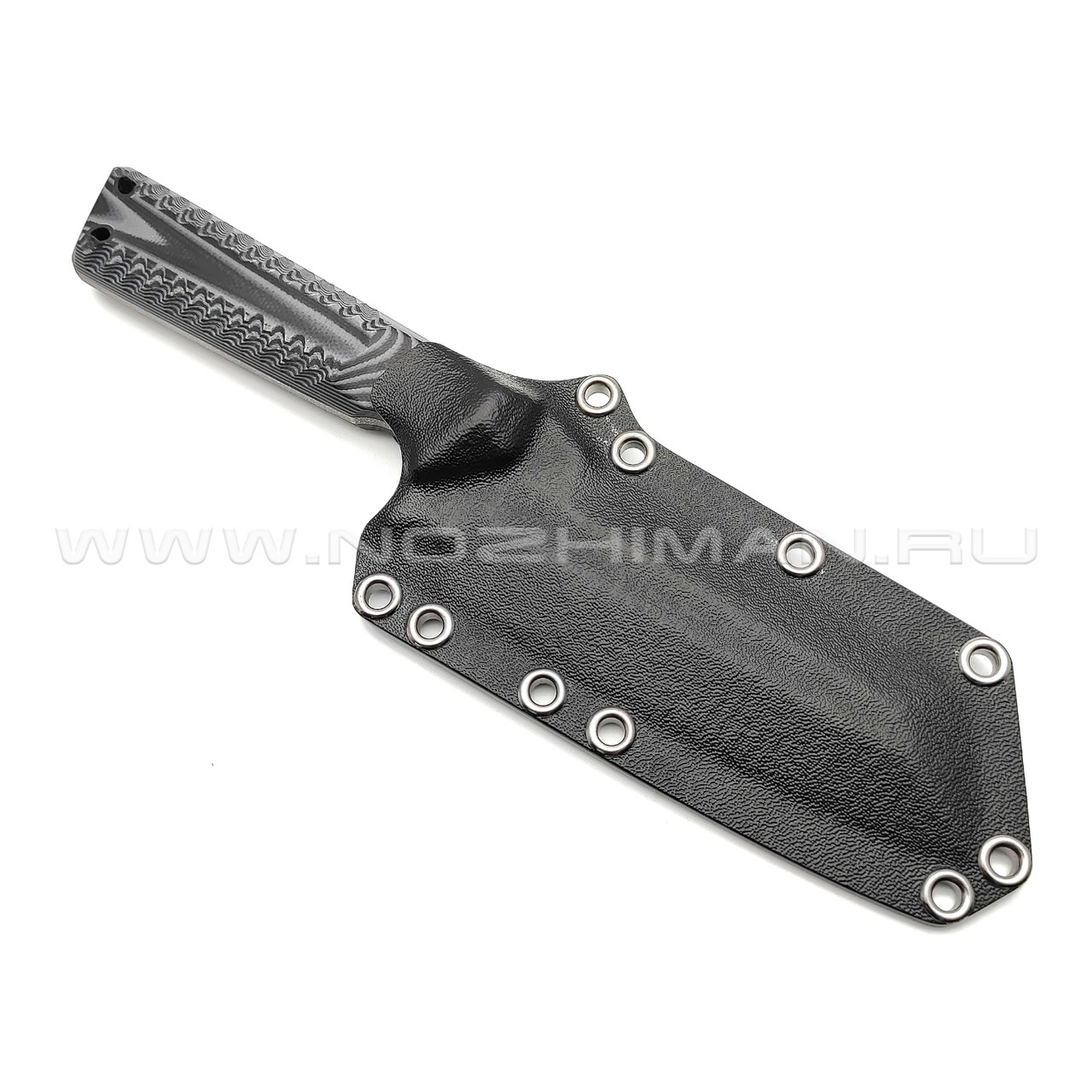 Волчий Век нож Карачун Custom сталь N690 WA, рукоять G10 black & grey