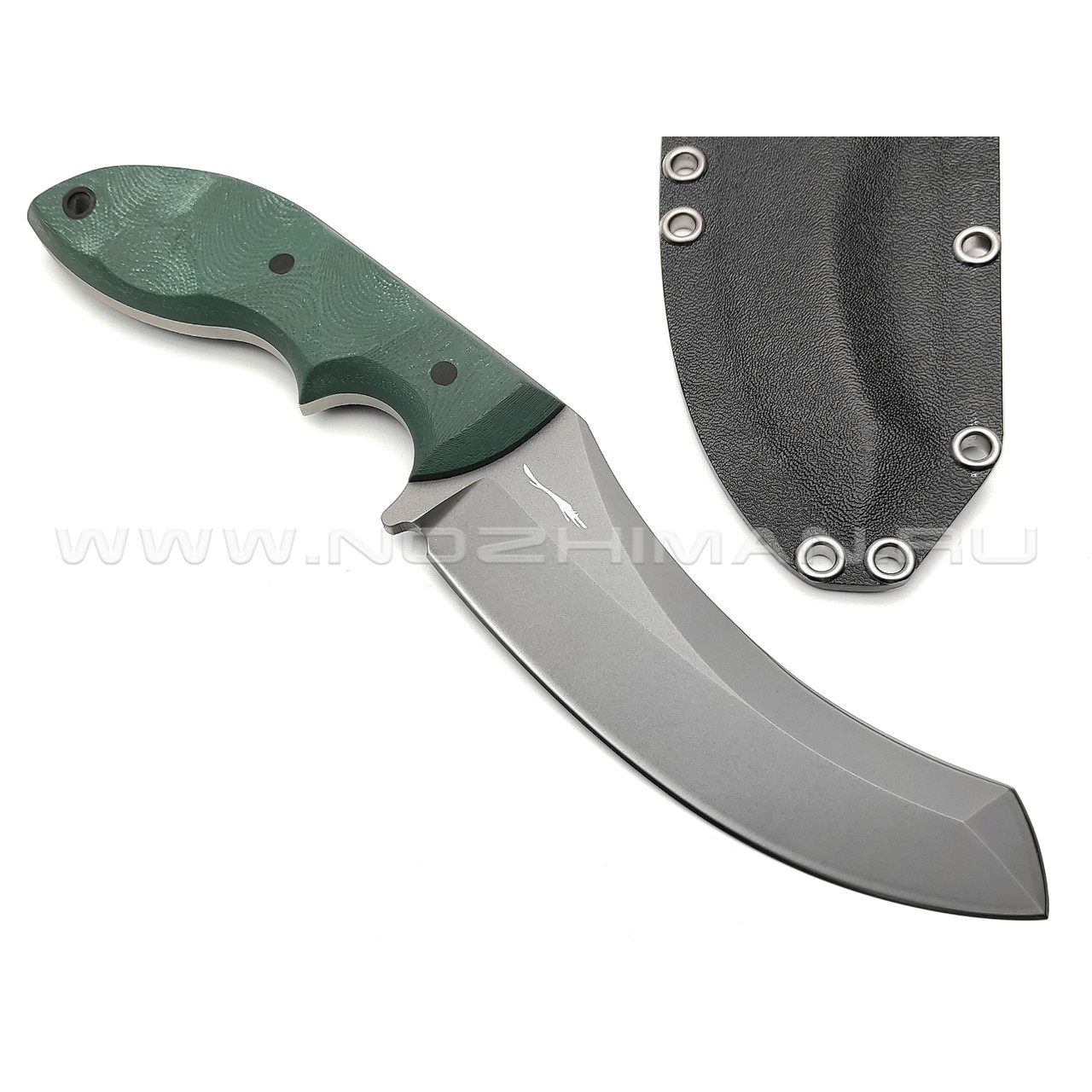 Волчий Век нож Кондрат 12 сталь D2 WA bead-blast, рукоять G10 hunter