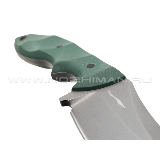 Волчий Век нож Кондрат 12 сталь D2 WA bead-blast, рукоять G10 hunter