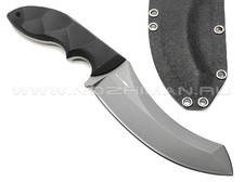 Волчий Век нож Кондрат 12 сталь D2 WA bead-blast, рукоять G10 black