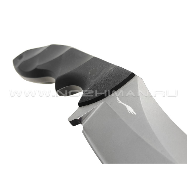Волчий Век нож Кондрат 12 сталь D2 WA bead-blast, рукоять G10 black