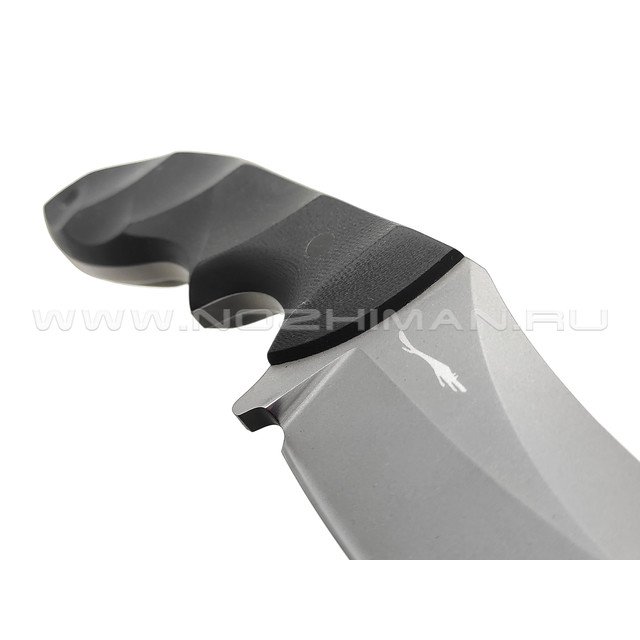 Волчий Век нож Кондрат 12 сталь D2 WA bead-blast, рукоять G10 black