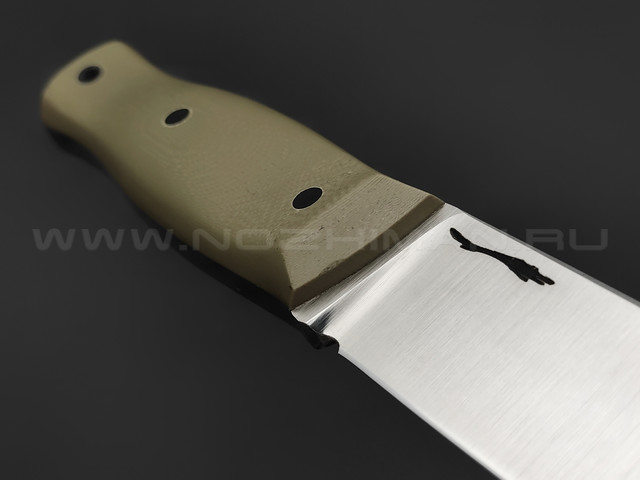 Волчий Век нож Стрела Custom сталь Krupp 1.4116 WA 6.6 мм, рукоять G10 tan