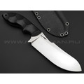 Волчий Век нож Шкуродер Custom сталь D2 WA сатин, рукоять G10 black Волчий Век нож Шкуродер Custom сталь D2 WA сатин, рукоять G10 black
