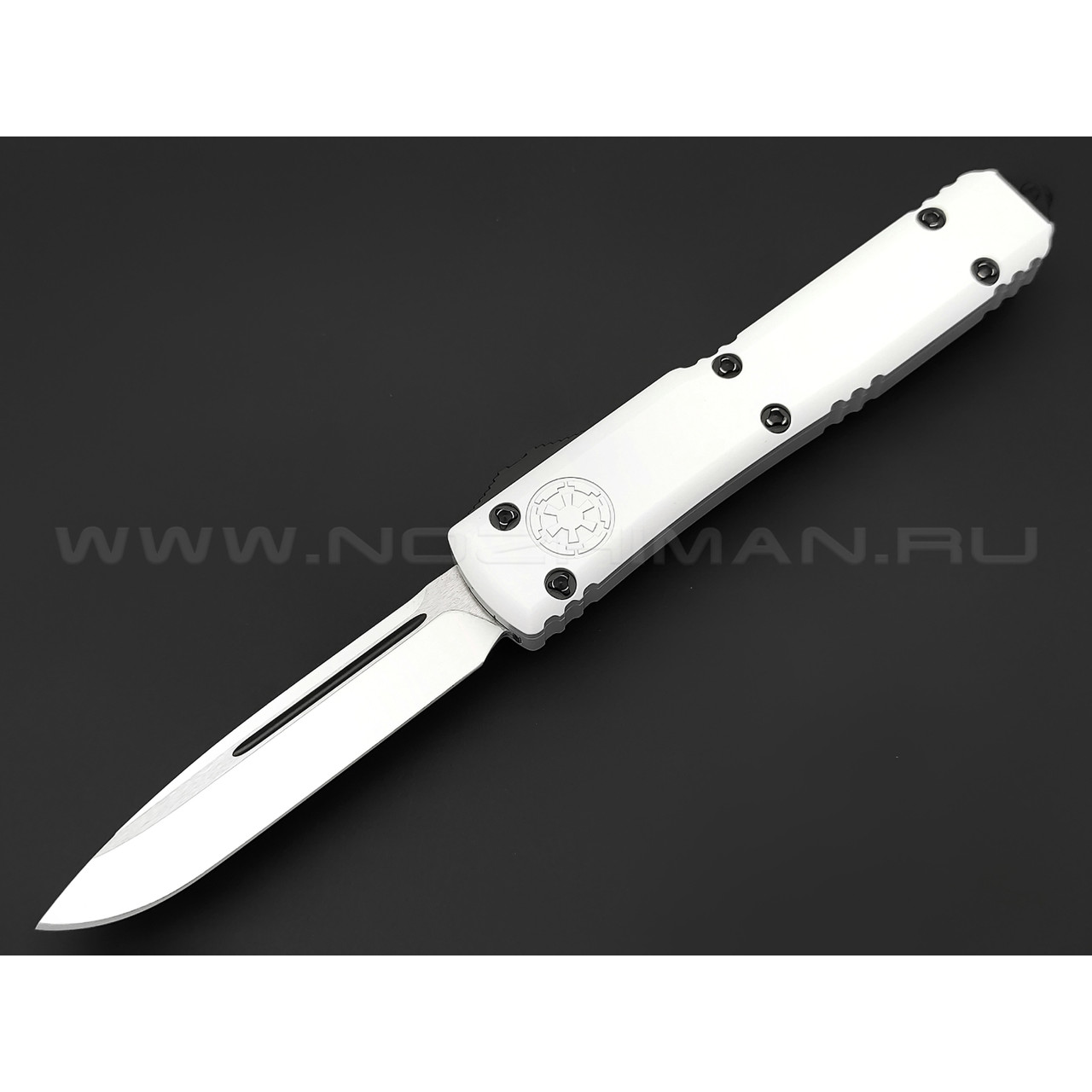 Нож Microtech Ultratech Storm Trooper White S/E 121-1STD сталь M390, рукоять Алюминий 6061-T6