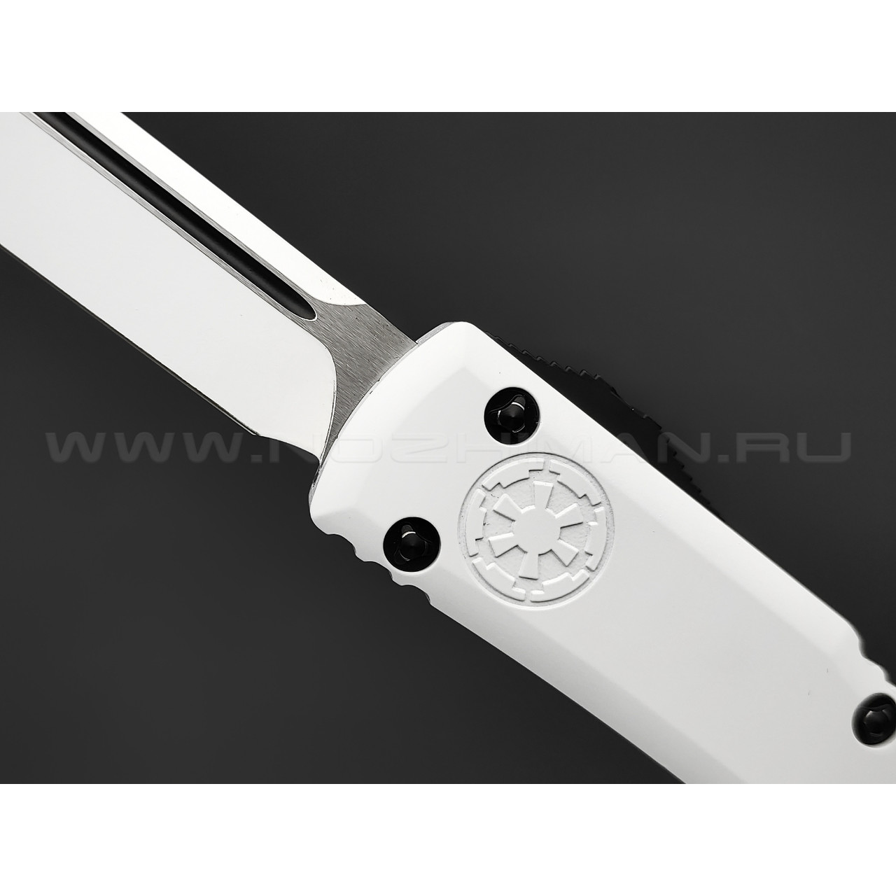 Нож Microtech Ultratech Storm Trooper White S/E 121-1STD сталь M390, рукоять Алюминий 6061-T6