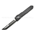 Нож Microtech Ultratech Hellhound Black 119-1TS сталь M390 DLC, рукоять Алюминий 6061-T6 Нож Microtech Ultratech Hellhound Black 119-1TS сталь M390 DLC, рукоять Алюминий 6061-T6
